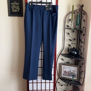 Inc navy blue slacks size 10. Never worn.  Ordered the wrong size.